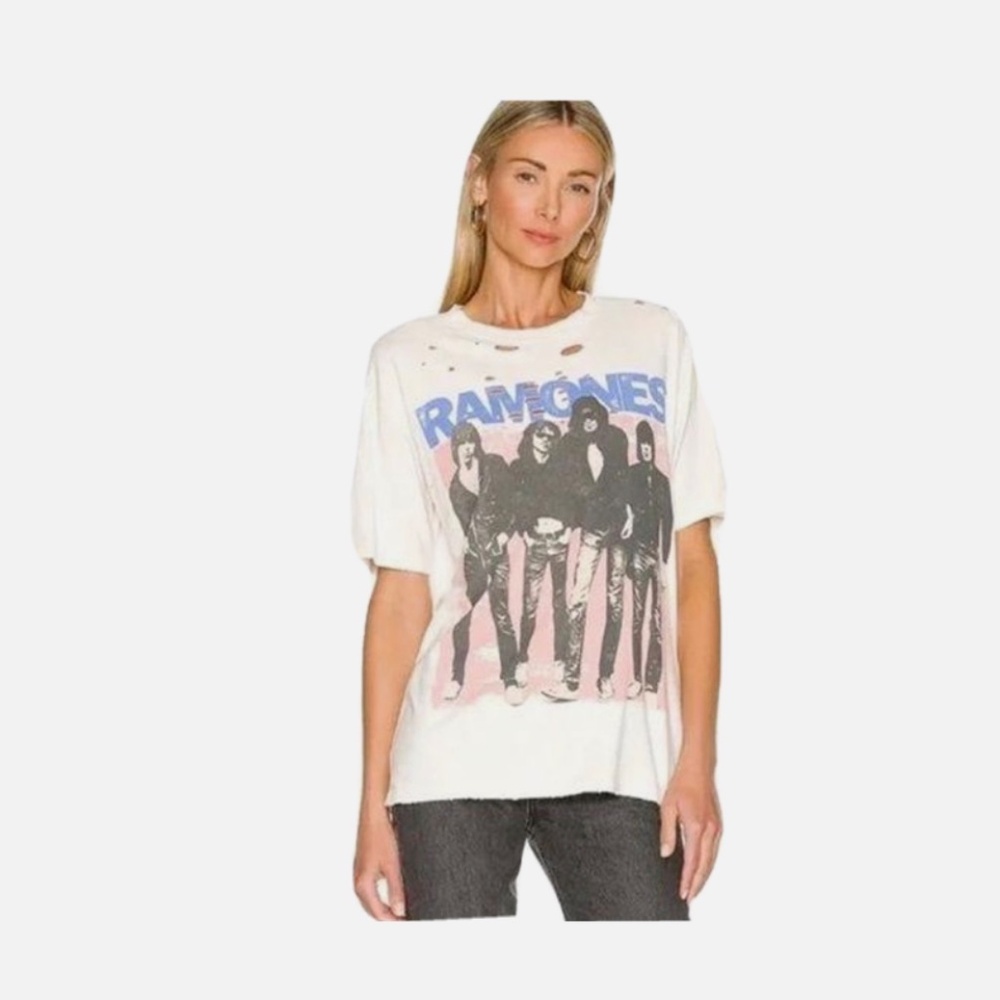 Daydreamer Ramones Distressed Tee - Picture 9 of 9